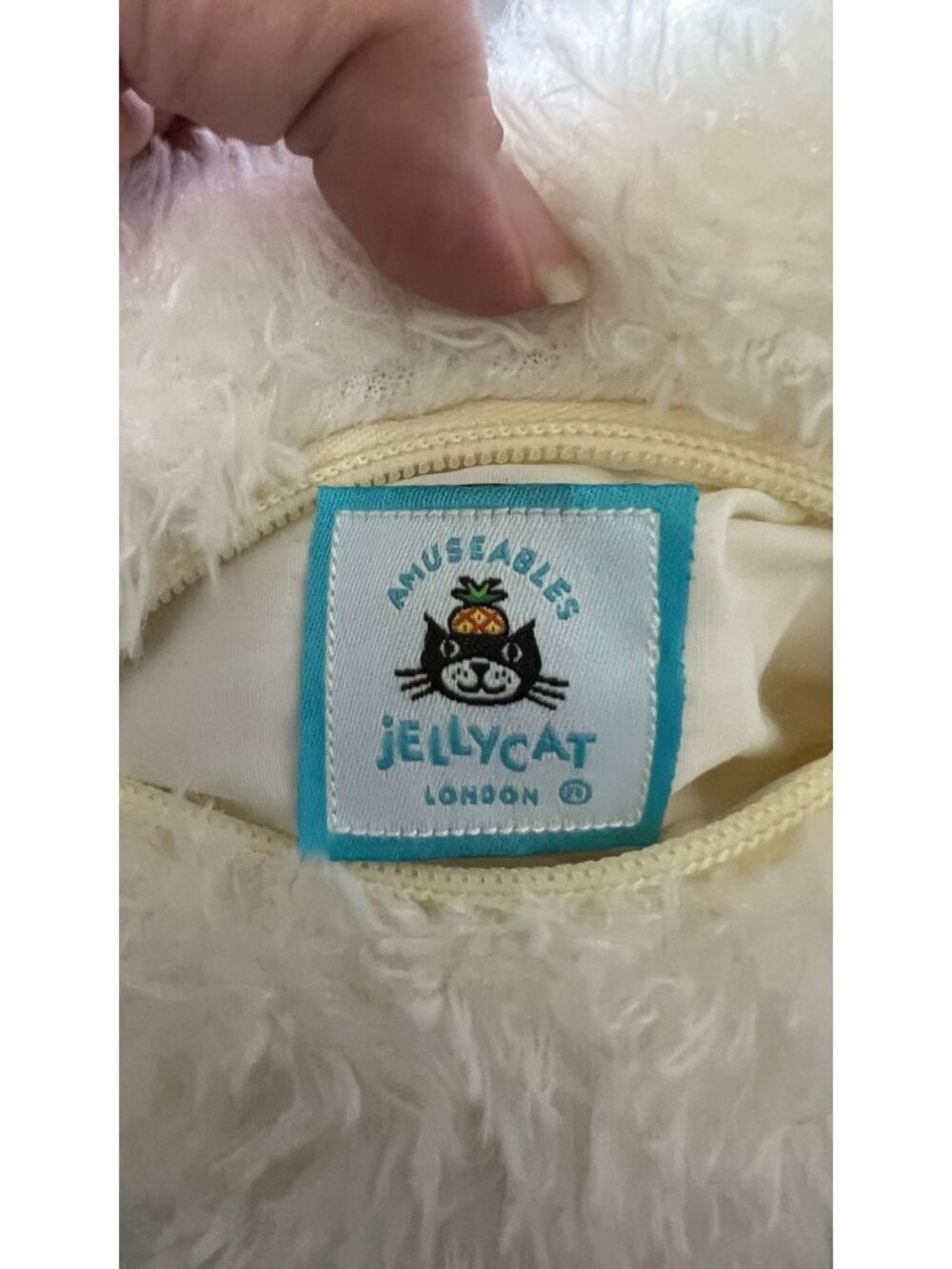 Jellycat Amuseables Cloud Bag Plush With Strap & Cute Smiling Face - Picture 5 of 5